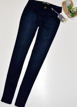 Dorothy perkins нові завужені джинси темно-синього кольору2 фото