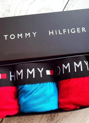 Чоловічі труси tommy, чоловічі боксери томі - розмір xl - червоний колір