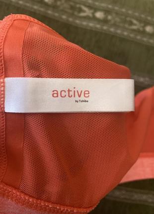 Шикарый, базовый, топ, для спорта, нежно, оранжевого, цвета, от спортивного бренда: active by tchibo 👌3 фото