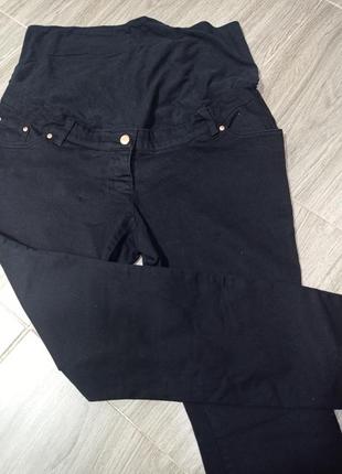 Чорні джинси для вагітних2 фото