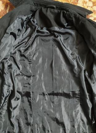 Стилтный женский черный пиджак весенний6 фото
