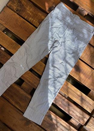 Женские полосатые повседневные штаны (брюки) f&f (эф энд эф лрр идеал оригинал черно-белые)2 фото