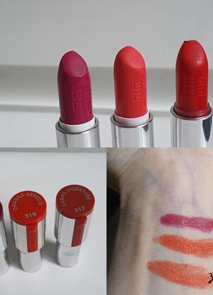 Помада для губ givenchy le rouge interdit intense silk4 фото