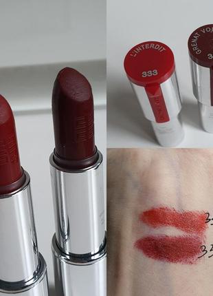 Помада для губ givenchy le rouge interdit intense silk6 фото