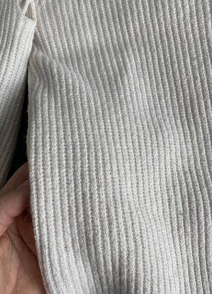 Теплый свитер / вязаный свитер с косичками / свитер с разрезами / свитер dilvin / свитер турция3 фото
