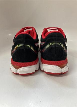 Кросівки для бігу asics gel ziruss 3 1011a552-001 black/red5 фото