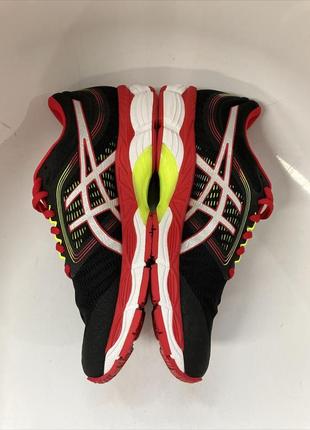 Кросівки для бігу asics gel ziruss 3 1011a552-001 black/red4 фото