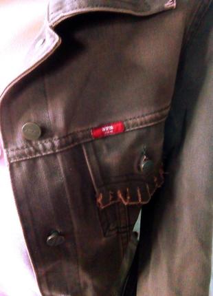 Шикарная джинсовая куртка wampum4 фото