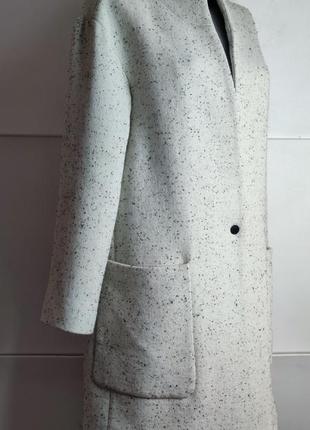 Пальто з вовною  autograph italian fabric з кишенями4 фото