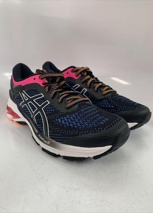 Кросівки для бігу asics gel kayano 26 1012a457-004 'black blue coast' black/blue coast