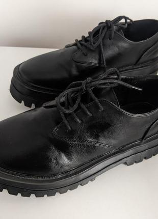 Черные ботинки reserved 39 размер