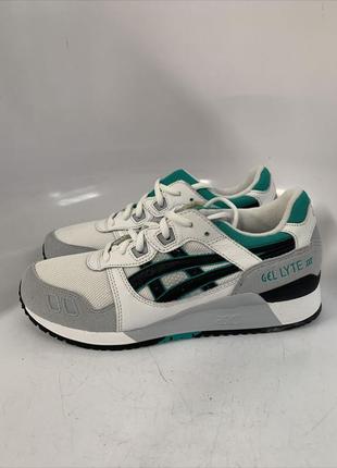 Кроссовки для бега asics gel-lyte iii  1191a223-100 white/black2 фото