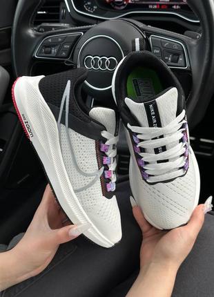 Женские кроссовки nike air zoom x run white black red 36-37-38-39-40-41