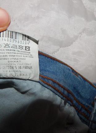 Шорты женские оригинал джинс fishbone сток, 46-48 ukr, 023rt (только в указанном размере, только 1 шт)5 фото