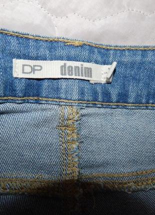 Шорты женские оригинал джинс dp denim сток, 46-48 ukr, 022rt (только в указанном размере, только 1 шт)5 фото