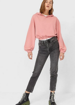 Sale 🔥укороченный худи stradivarius s/m 2