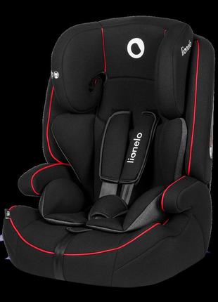 Дитяче автокрісло lionelo nico black red1 фото