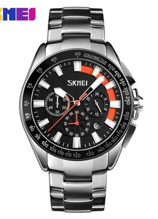 Спортивные мужские часы skmei 9167og orange водостойкие наручные кварцевые
