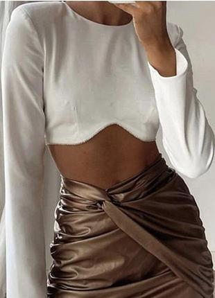 Юбка юбка мини zara 2