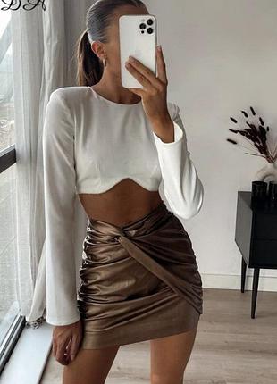 Юбка юбка мини zara 4