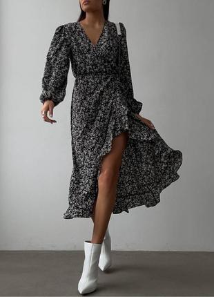 Сукня жіноча міді 😍2 фото