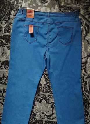 Брендовые фирменные женские стрейчевые летние демисезонные джинсы bonmarche,оригинал, новые с бирками, большой размер 248нг.
