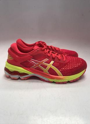 Кросівки для бігу gel-kayano 26 1012a609-700 laser pink/sour yuzu