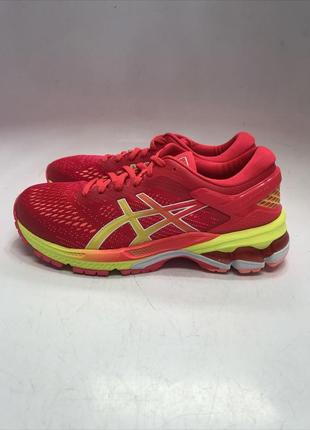 Кроссовки для бега gel-kayano 26 1012a609-700 laser pink/sour yuzu2 фото