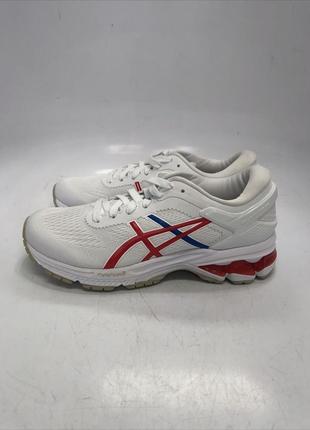 Кроссовки для бега asics gel-kayano 26 retro tokyo 1012a654 white/classic red