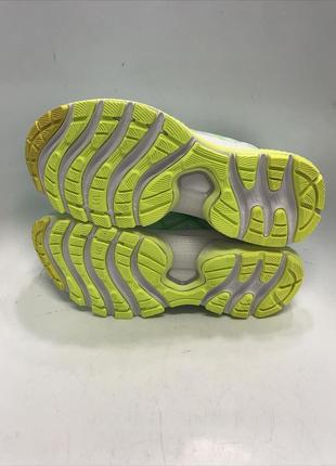 Кросівки для бігу asics gel-nimbus 22 1012a663 mint tint/safety yellow6 фото