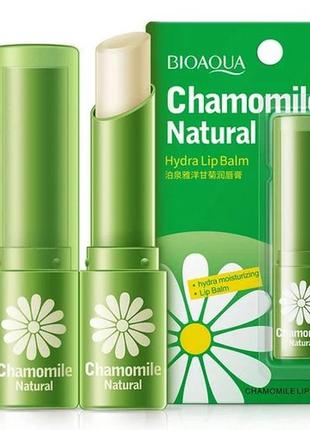 Бальзам для губ bioaqua camomile natural hydra lip balm з екстрактом ромашки 2.7 мл
цена 70 грн