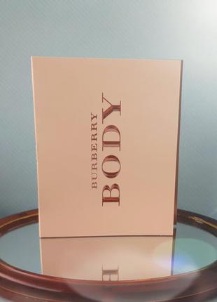 Burberry body eau de parfum
парфумована вода (пробник)