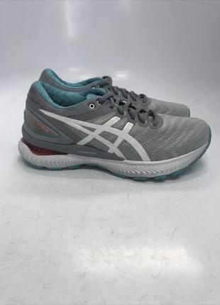 Кроссовки для бега бігу asics gel-nimbus 22 1012a587-020 sheet rock/white