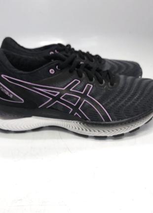 Кросівки для бігу asics gel-nimbus 22 1012a587-100 white/black 7 us sale sample!  ціна 100$ по безго