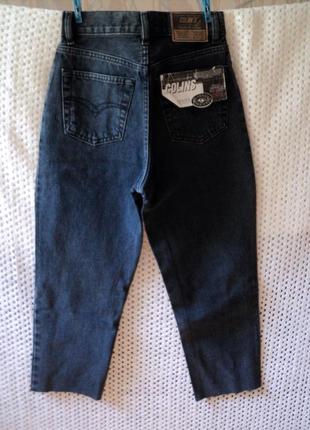 Оригинальные обрезаные джинсы colins турция. w27, 100% хлопок2 фото