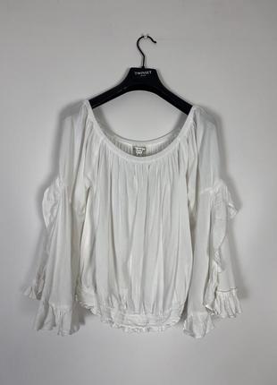 Белая блузка вискоза блузка miss selfridge uk 141 фото