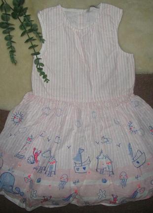 Платье, платье для девочки 5-6р.