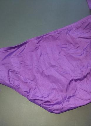 Насыщенные фиолетовые плавки на завязках низ от купальника4 фото