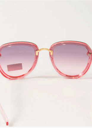 Окуляри жіночі сонцезахисні  авіатор рожеві6 фото