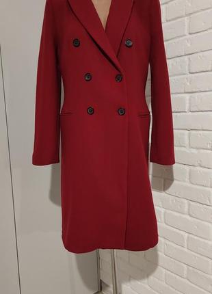 Пальто zara manteco premium quality, р-р l.