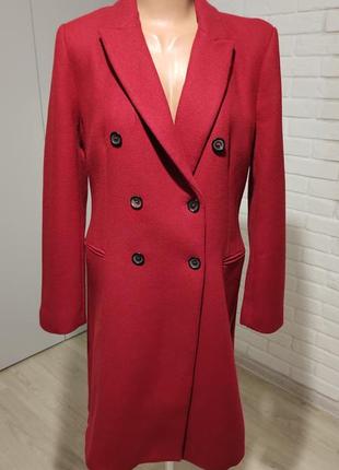 Знижка!!! до 30 листопада!пальто zara manteco premium quality, р-р l.2 фото