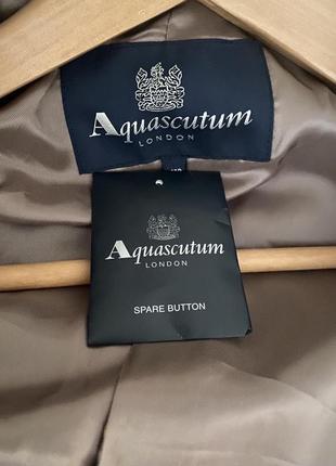 Aquascutum пальто тренч5 фото