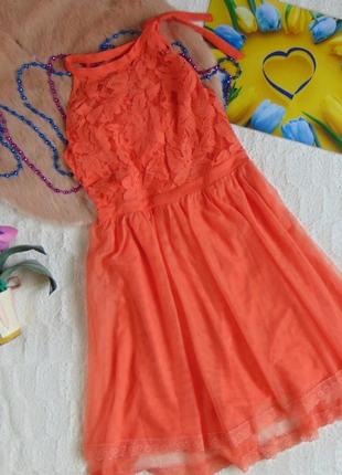 💙шикарна святкова сукня коралового кольору