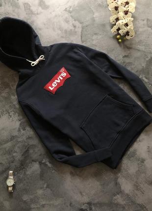 Худи levi’s center logo мужской оригинал