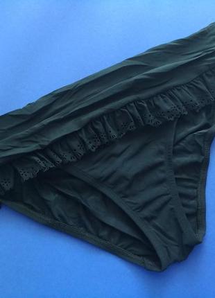 Шикарні плавки низ від купальника з грайливою юбочкойм/l