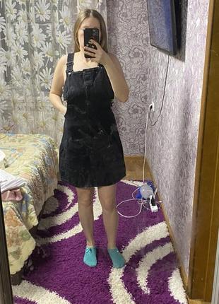 Джинсовый сарафан 38