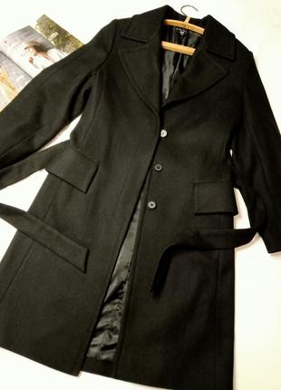 Стильное кашемировое пальто с карманами2 фото