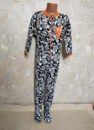Кигуруми пижама, состояние отличное. флис 116 рост б/у1 фото
