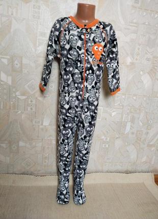 Кигуруми пижама, состояние отличное. флис 116 рост б/у2 фото