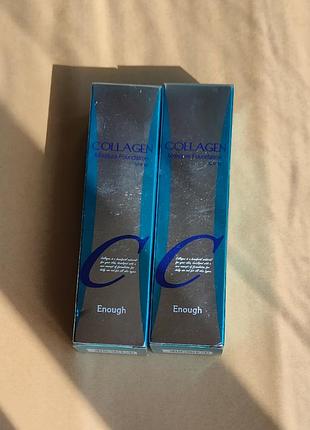 Тональний крем spf 15 enough collagen moisture foundation, 21 тон